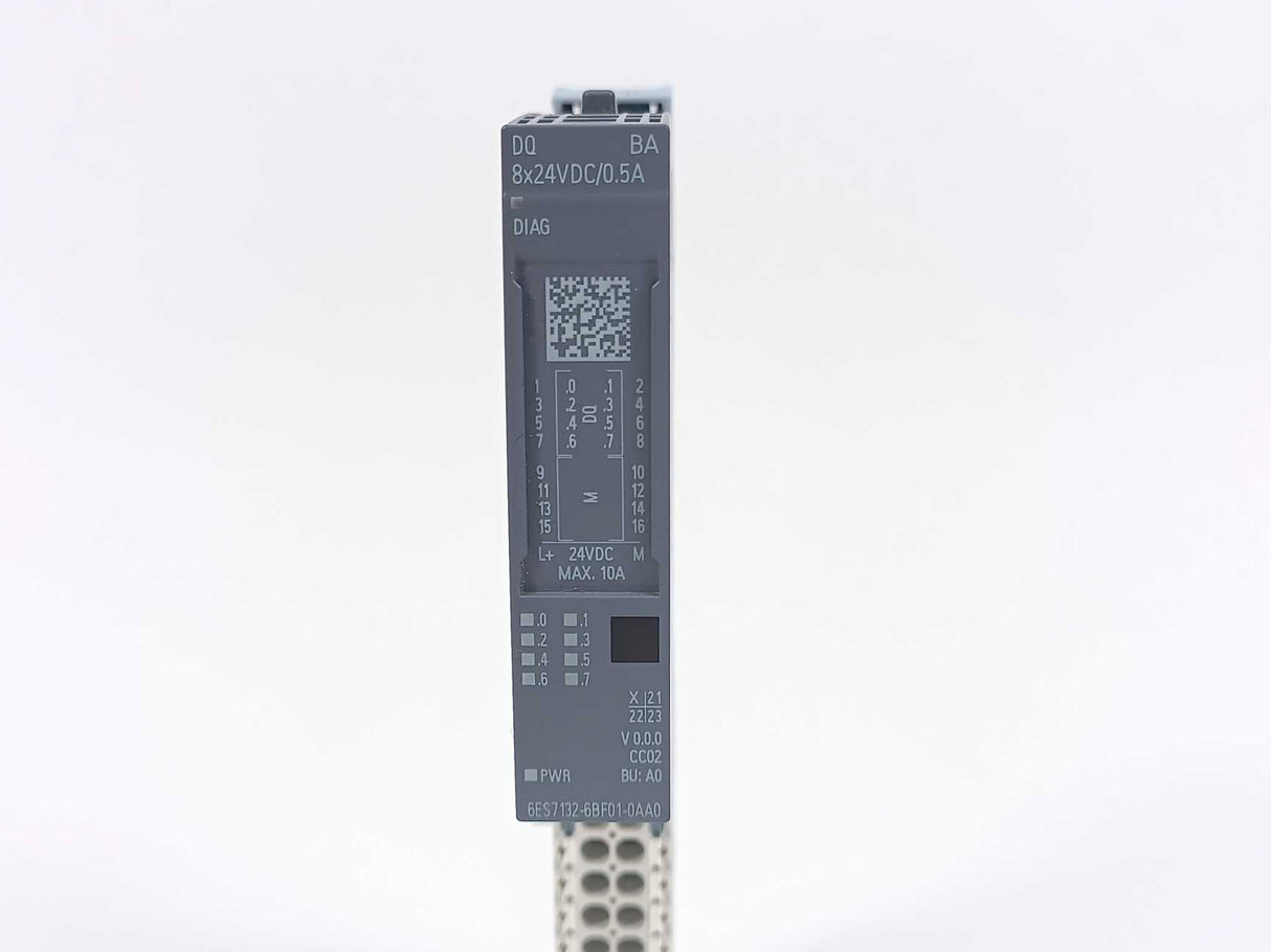Siemens 6ES7132-6BF01-0AA0 SIMATIC S7 w/ 6ES7 193-6BP20-0DA0