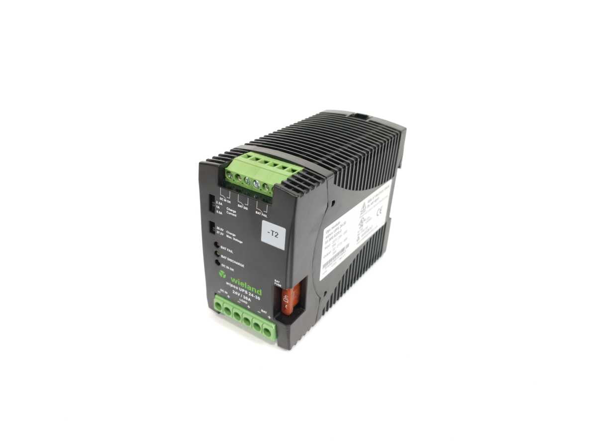 Wieland 81.000.6220.0 Wipos UPS 24V 30A Power Supply