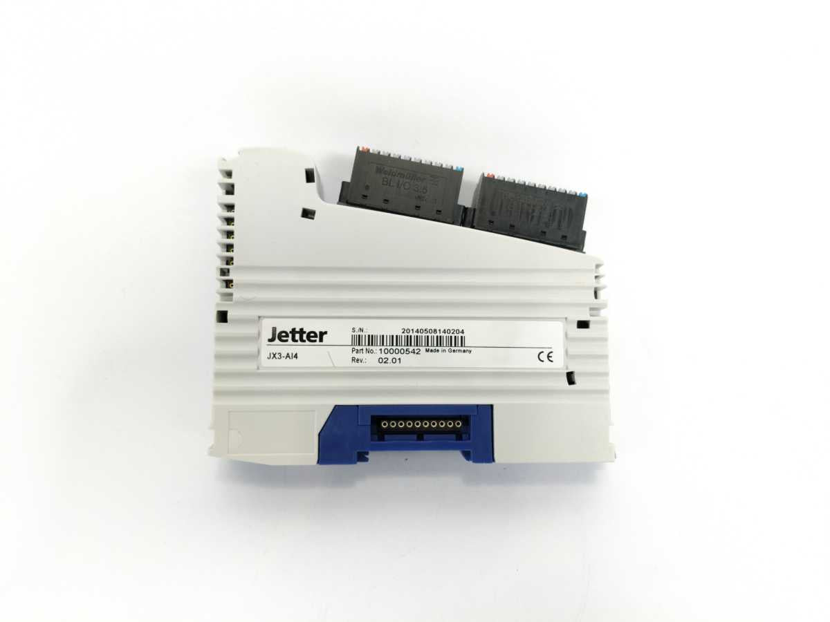 Jetter JX3-AI4 Analog Input Expansion Module