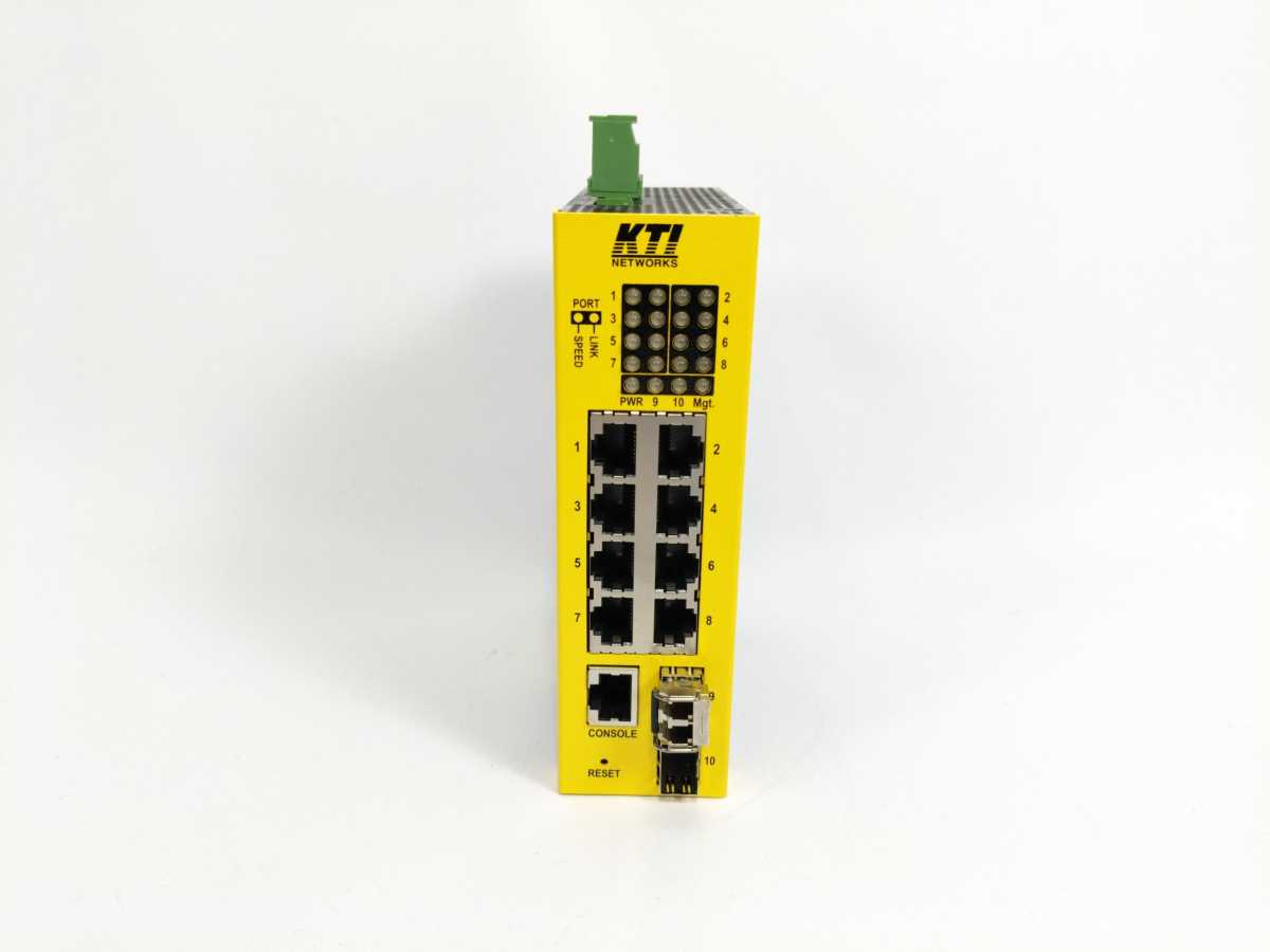 KTI Networks KGS-1060 Industrial Managed Gigabit Ethernet Switch