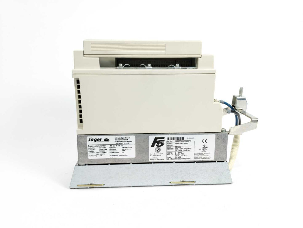 Jäger 09F5C3B-0B0A KEB Combivert F5-C Frequency Inverter