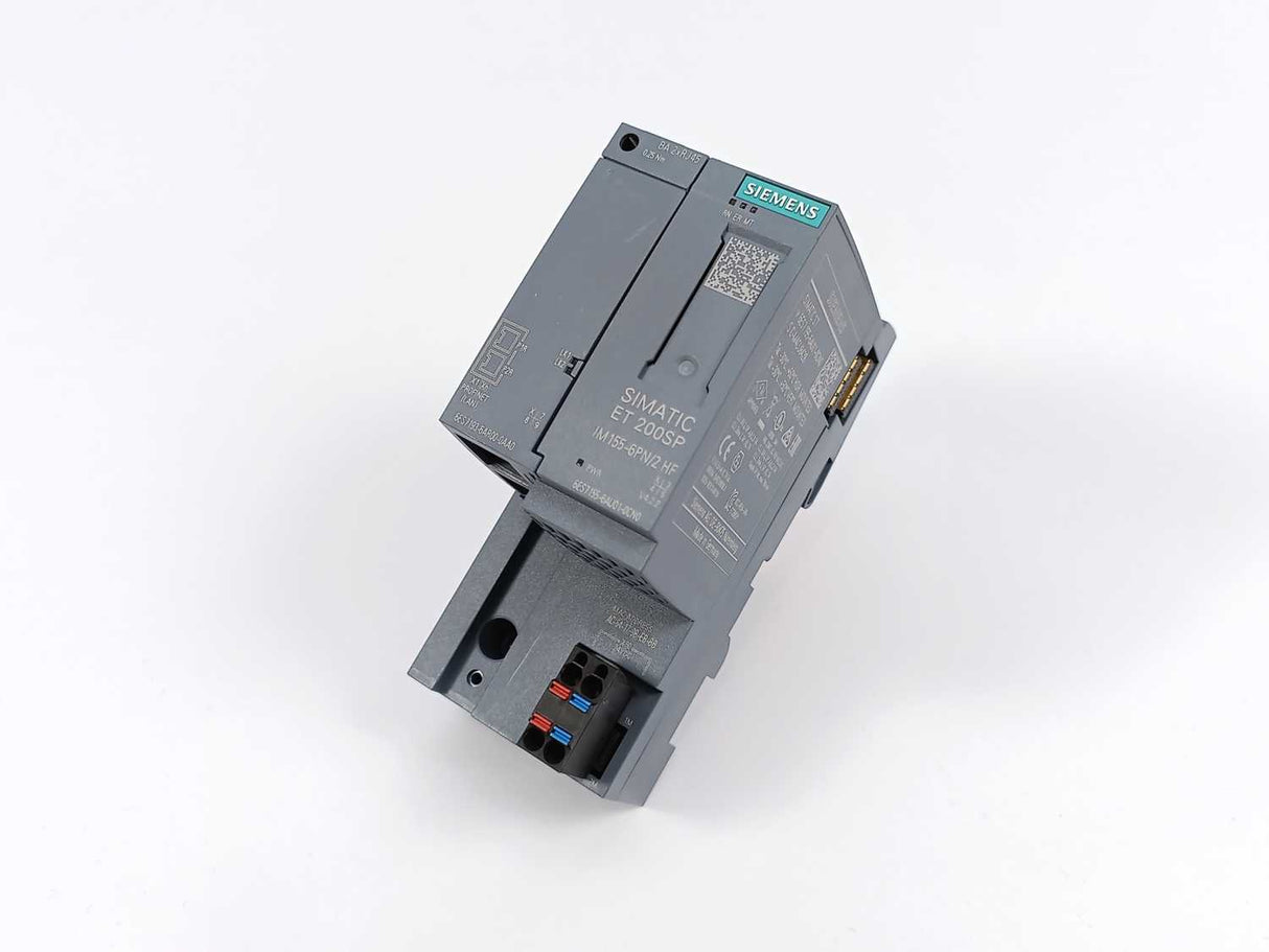Siemens 6ES7155-6AU01-0CN0 SIMATIC ET 200SP w/ 6ES7193-6AR00-0AA0