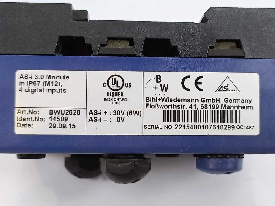 Bihl+Wiedemann BWU2620 Digital Input Module