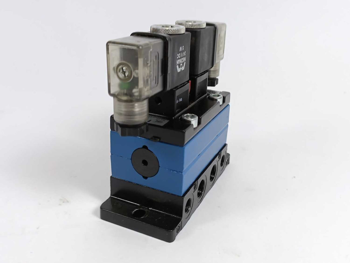 Rexroth Mecman 581-22 Double Solenoid Valve