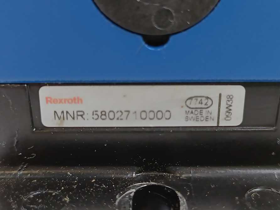 Rexroth Mecman 581-22 Double Solenoid Valve