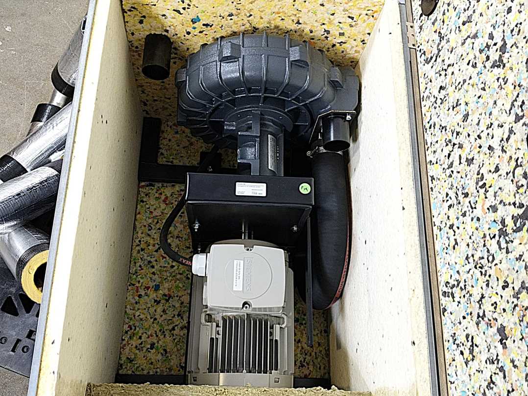 Vaculex AB 3023041 Pump w/ Siemens Motor & FPZ Blower