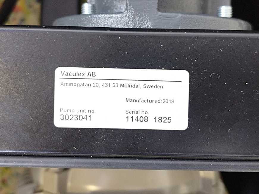 Vaculex AB 3023041 Pump w/ Siemens Motor & FPZ Blower