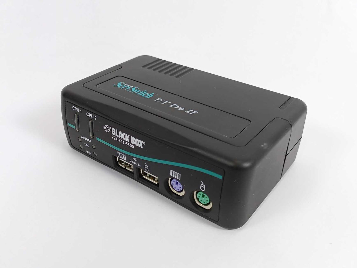Black Box KV7020A ServSwitch 2-Port DT PRO II Desktop KVM Switch