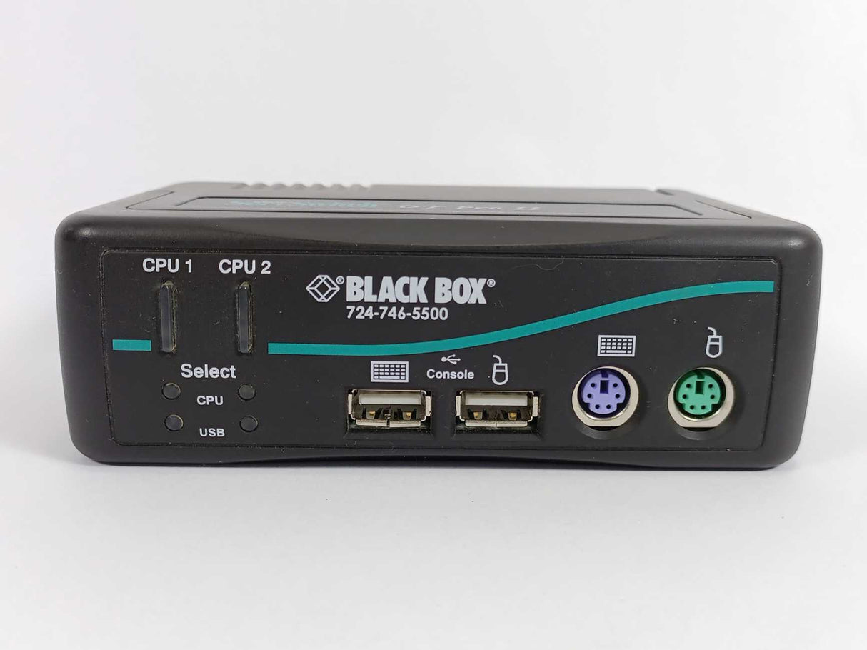 Black Box KV7020A ServSwitch 2-Port DT PRO II Desktop KVM Switch