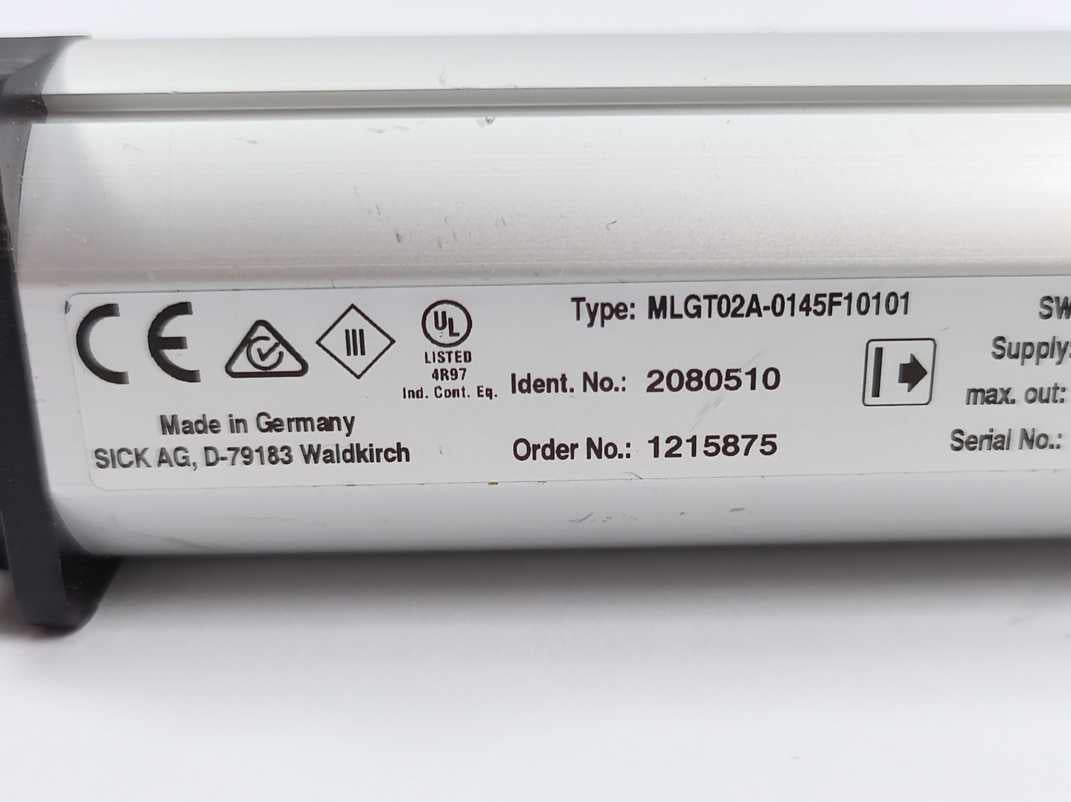 SICK 1215875 2080510+2080509 Safety Sensors