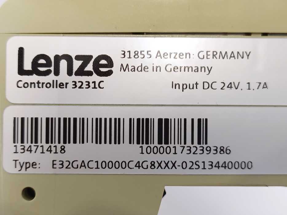 LENZE E32GAC10000C4G8XXX-02S13440000 Controller 3231C