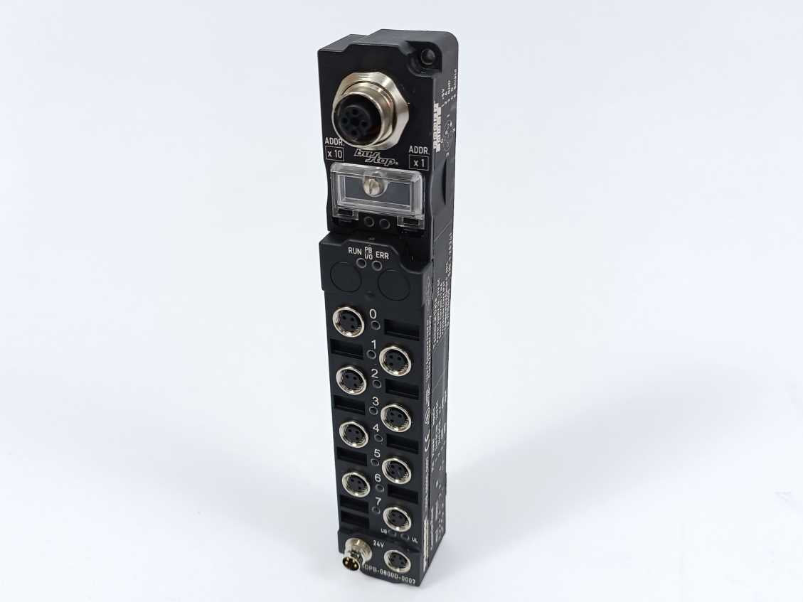 Turck SDPB-0800D-0007 Connector Pinout Busstop Profibus