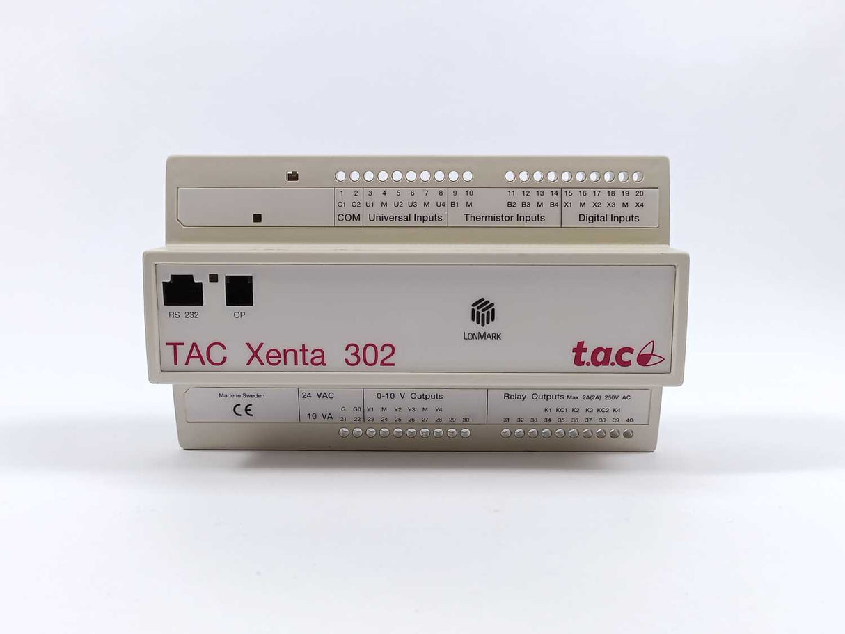 TAC 0-073-0011-2 302/N/P Xenta 302 Programmable Controller
