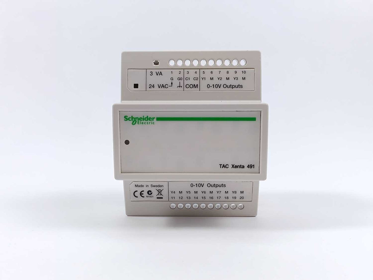 t.a.c/Schneider electric 0-073-0301-0 TAC Xenta 491 Controller Module