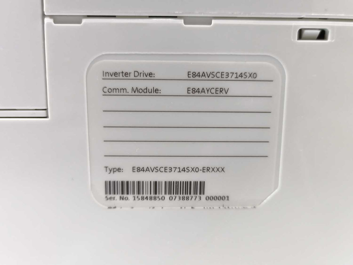 LENZE E84AVSCE3714SX0-ERXXX 15848850 8400 StateLine C 0,37kW Inverter Drive
