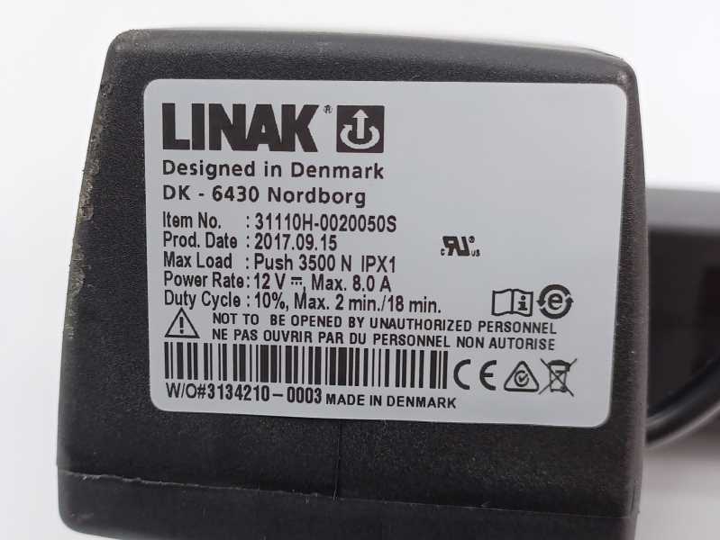 LINAK 31110H-0020050S Electric Linear Actuator 12V 3500N