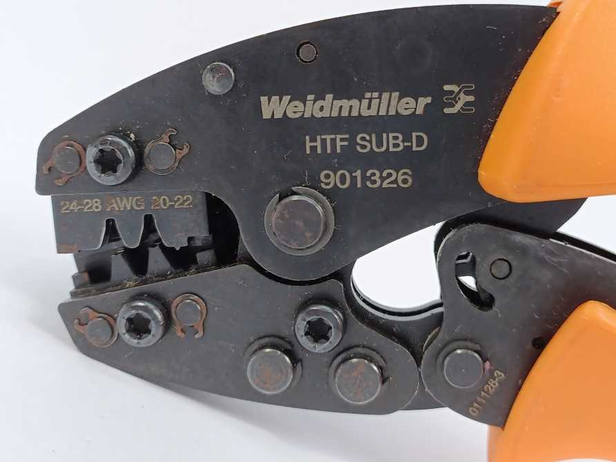 Weidmüller 901326 9013260000 HTF SUB-D Crimp Tool