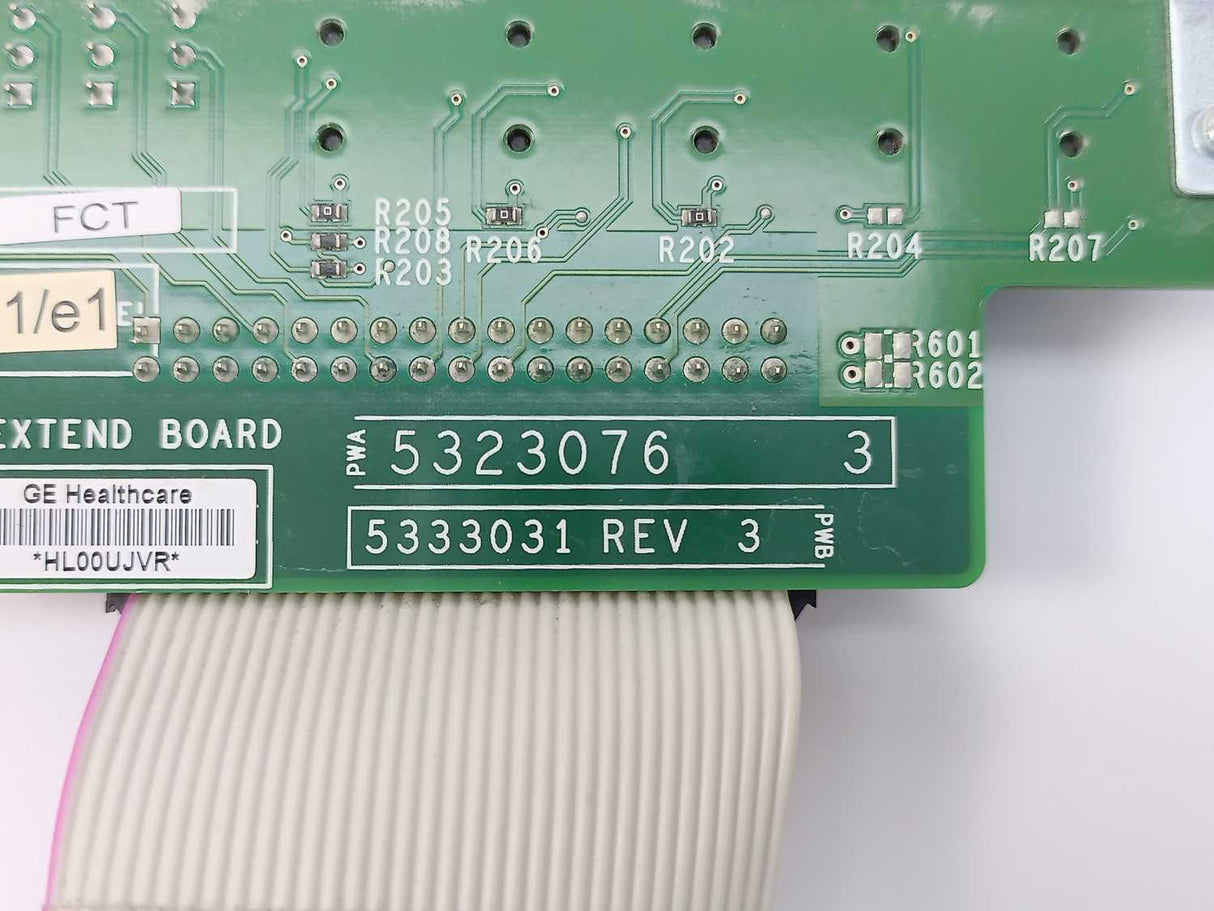 GE Healthcare 5307327 PCI AA Board Rev. 3 w/ 5323076 PCI AA Extend Board Rev. 3