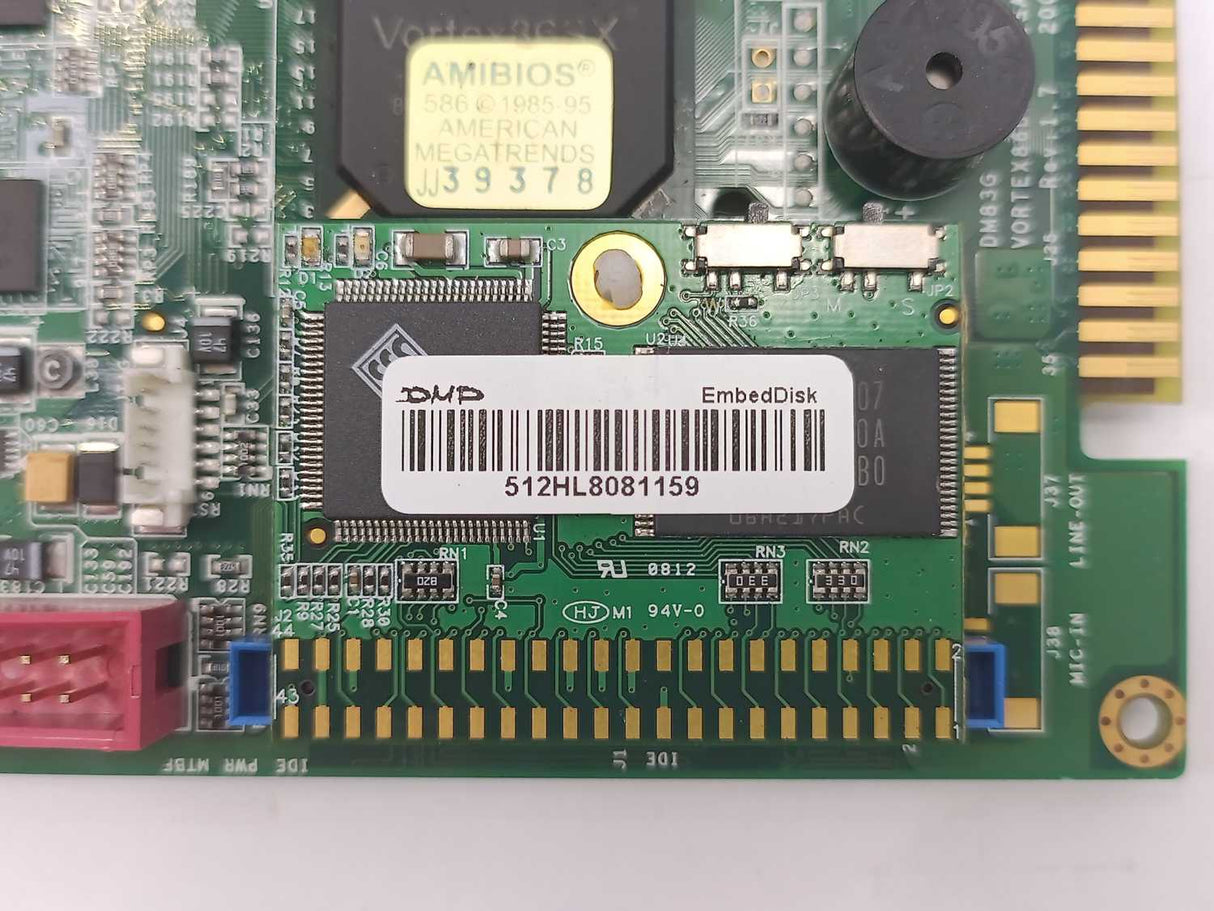 DMP Electronics VORTEX86DX/SX DM83G ISA Half Size Single-board Motherboard