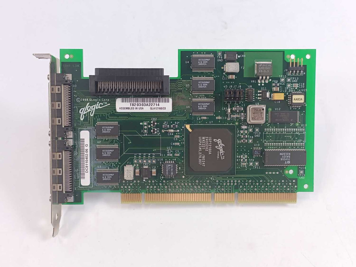 QLogic DC8110402-06 G QLA12160/33 Dual SCSI Controller