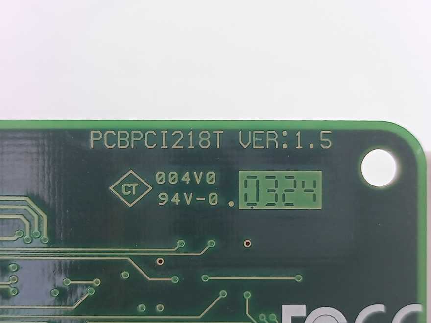 Moxa PCBPCI218T 8-port Printed Circuit Board