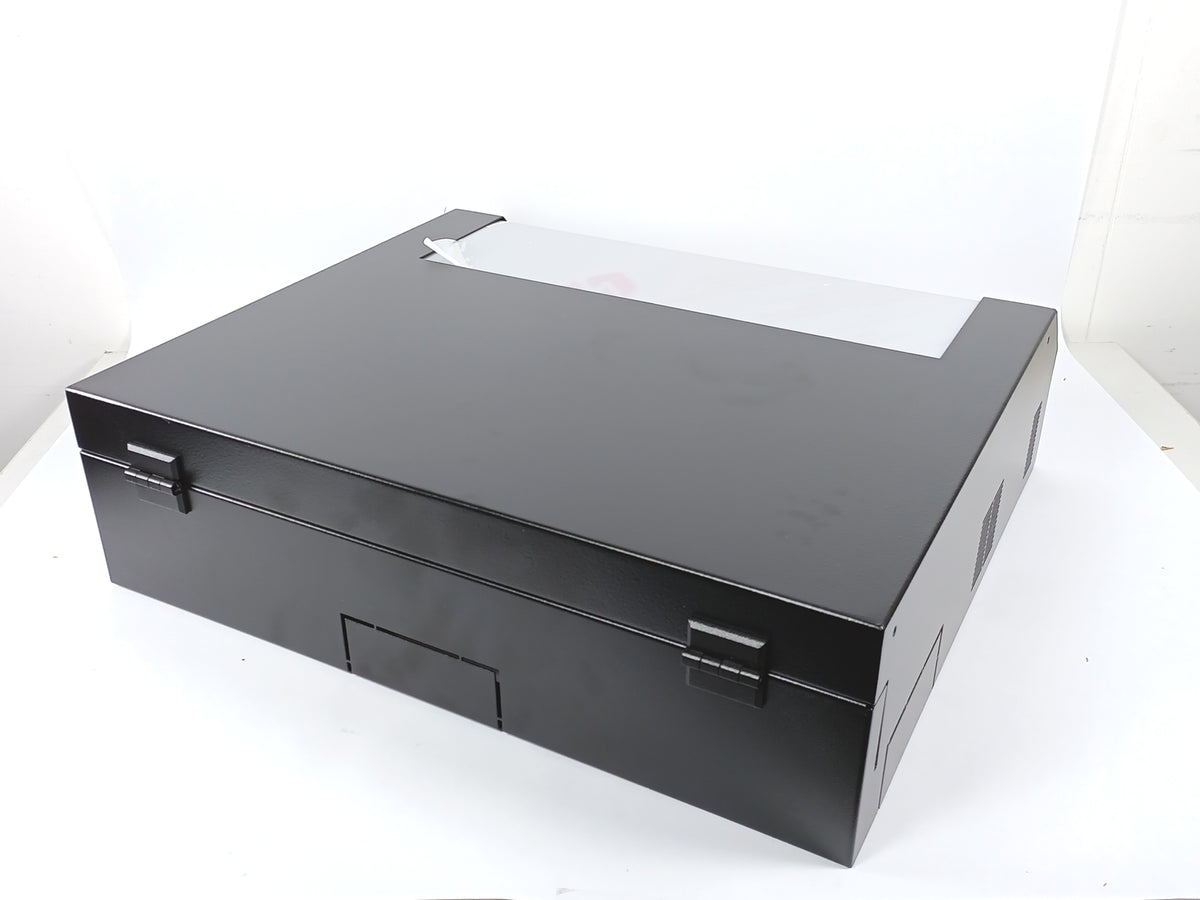 Digitus DN-19 04U-PB-B 5U Slim Line Wall Mount Cabinet, Black (RAL 9005)