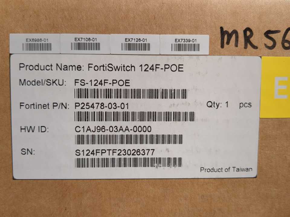 Fortinet FS-124F-POE FortiSwitch 124F-POE