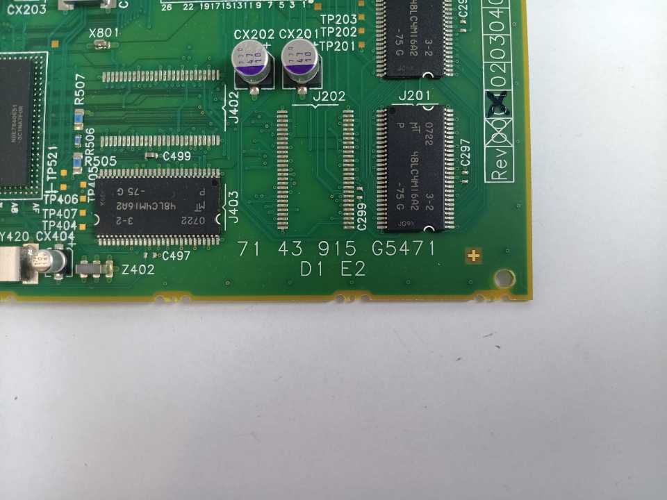 Siemens 07143915 G5471 DVP 3 PCI Circuit Board