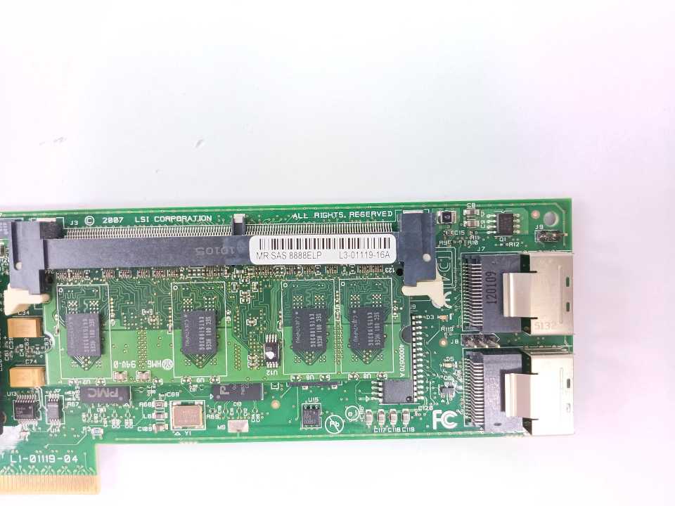 HP L1-01119-04 Controller Card MR SAS 8888ELP, L3-01119-16A