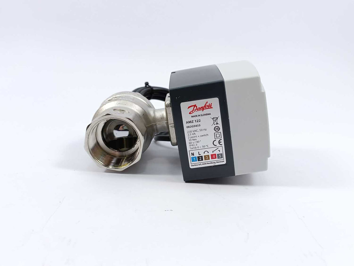 Danfoss 082G5433 AMZ 122 Actuator with Ball Valve DN32 230VAC