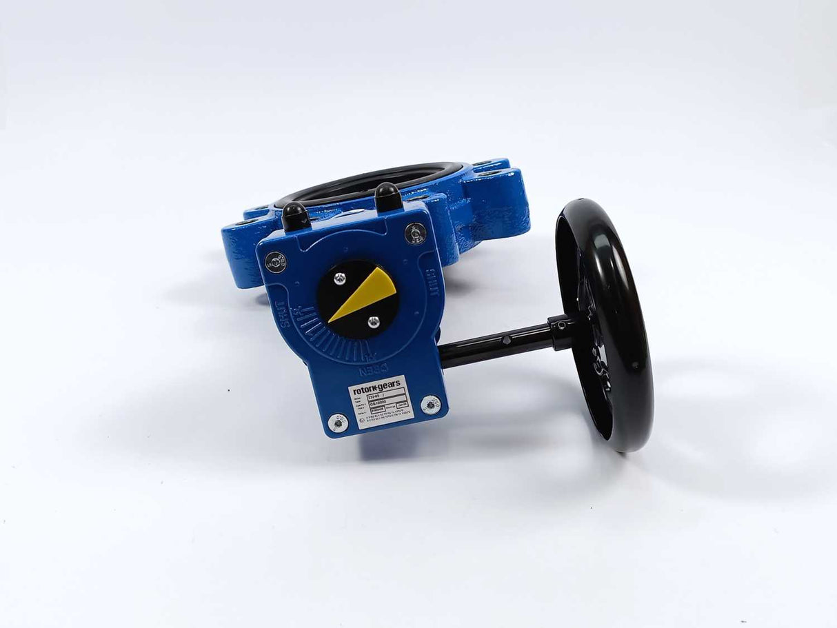 Danfoss 065B8433 Butterfly Valve, VFY-LG, PN 16, DN 100, w/ Gearbox