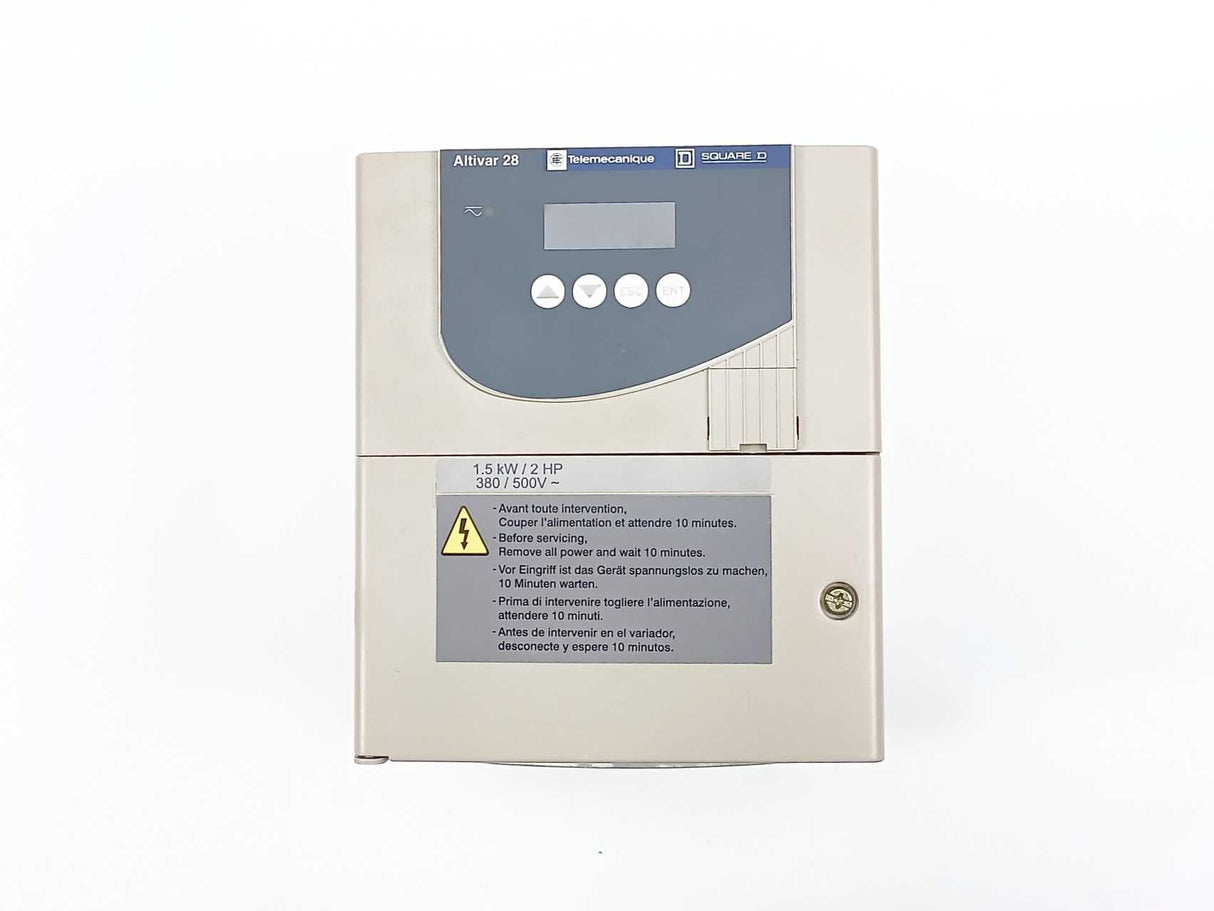 TELEMECANIQUE ATV28HU29N4 Altivar 28 Frequency Inverter, 1.5kW / 2HP