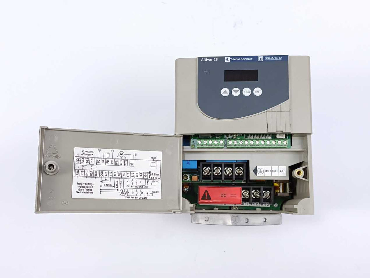 TELEMECANIQUE ATV28HU29N4 Altivar 28 Frequency Inverter, 1.5kW / 2HP