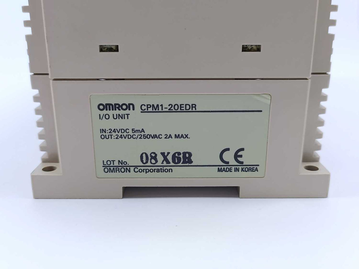 OMRON CPM1-20EDR I/0 Unit, 24VDC 5mA