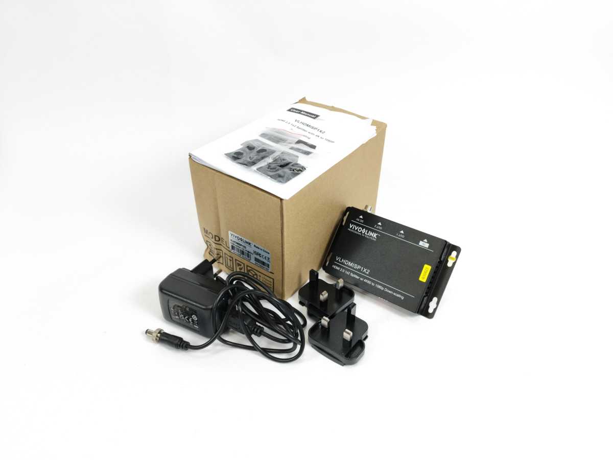 Vivo Link VLHDMISP1X2 HDMI Splitter 1x2, 4K@60Hz