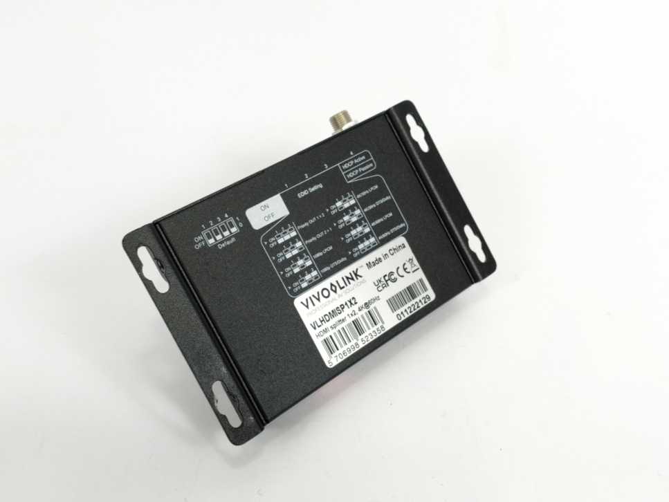 Vivo Link VLHDMISP1X2 HDMI Splitter 1x2, 4K@60Hz