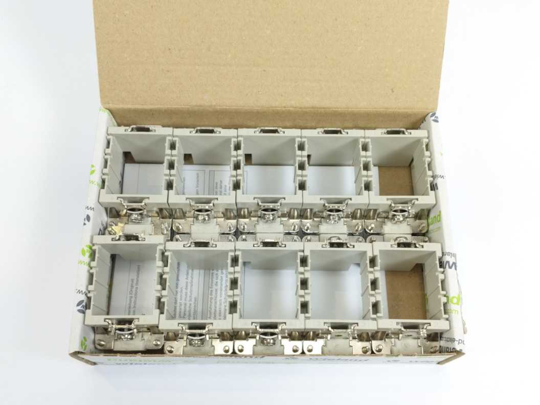 Wieland 78.000.1053.0 Module Frame FLE MRB 10, 10pcs batch