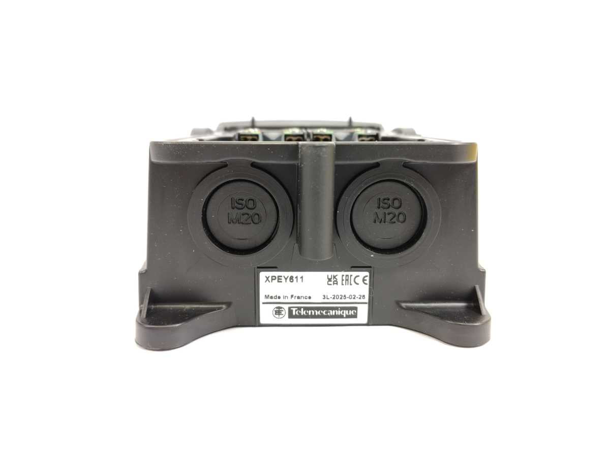 Schneider Electric XPEY611 Yellow Plast Foot Switch 2 O+F