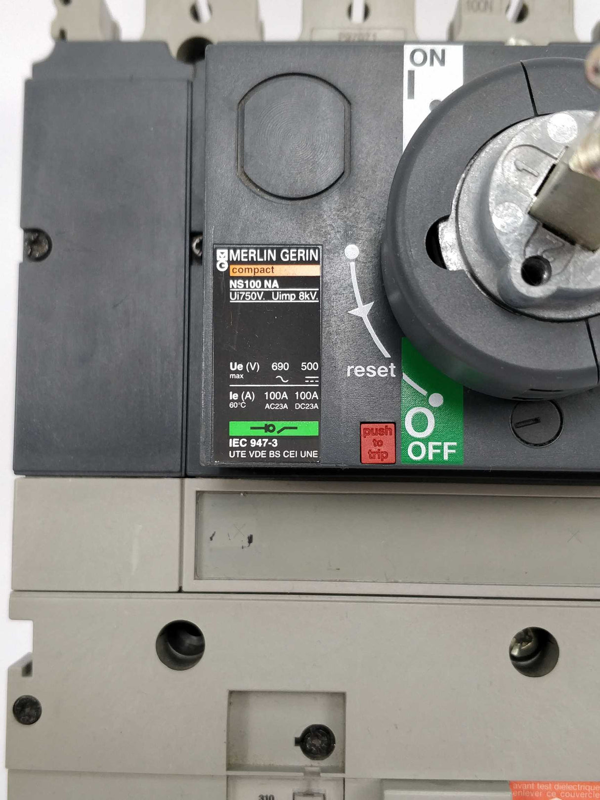 Merlin Gerin NS100 NS100 NA Compact + vigi NS100/160