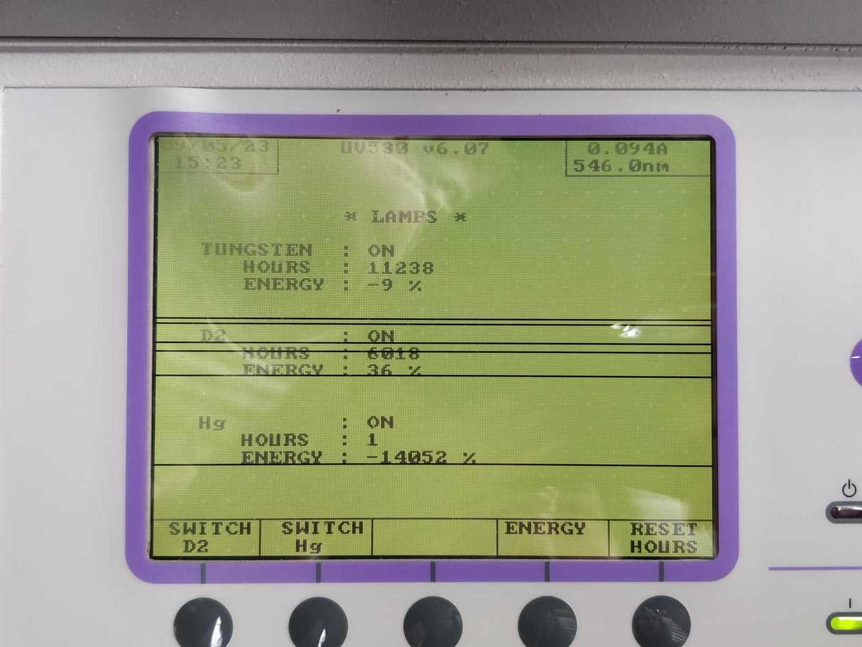 Unicam UV530 Spectrophotometer with 176.700-QS & PCP490