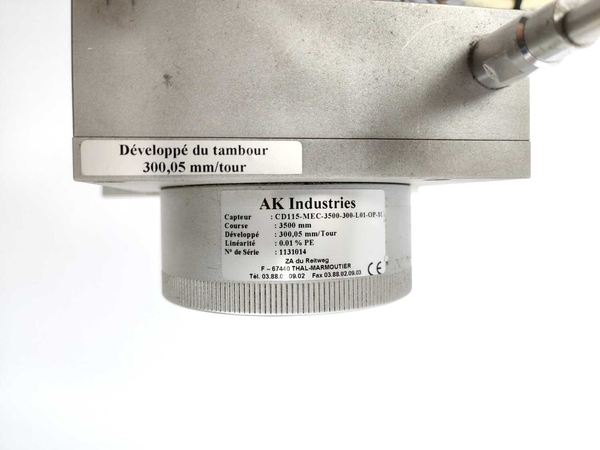 AK Industries CD115-MEC-3500-300-L01-OP-10 With HENGSTLER 0 566 423