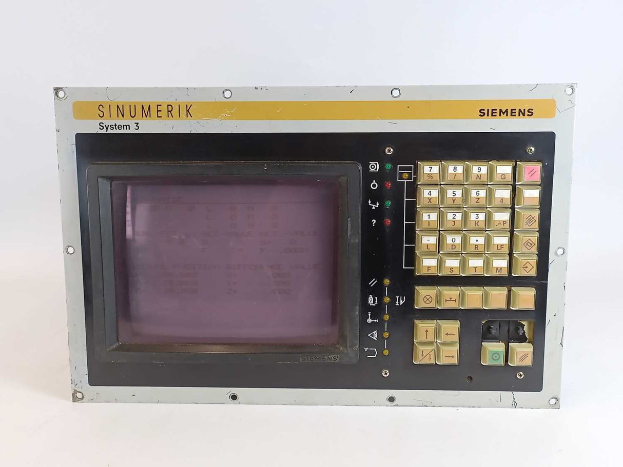 Siemens 548025.9015.03 SINUMERIK 3 Operator Panel
