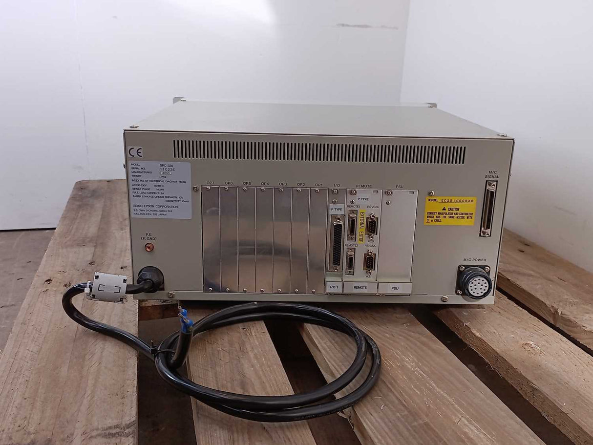 Seiko Epson SRC-320 & EC251S Robot Controller w/ 4-axis Industrial Robot