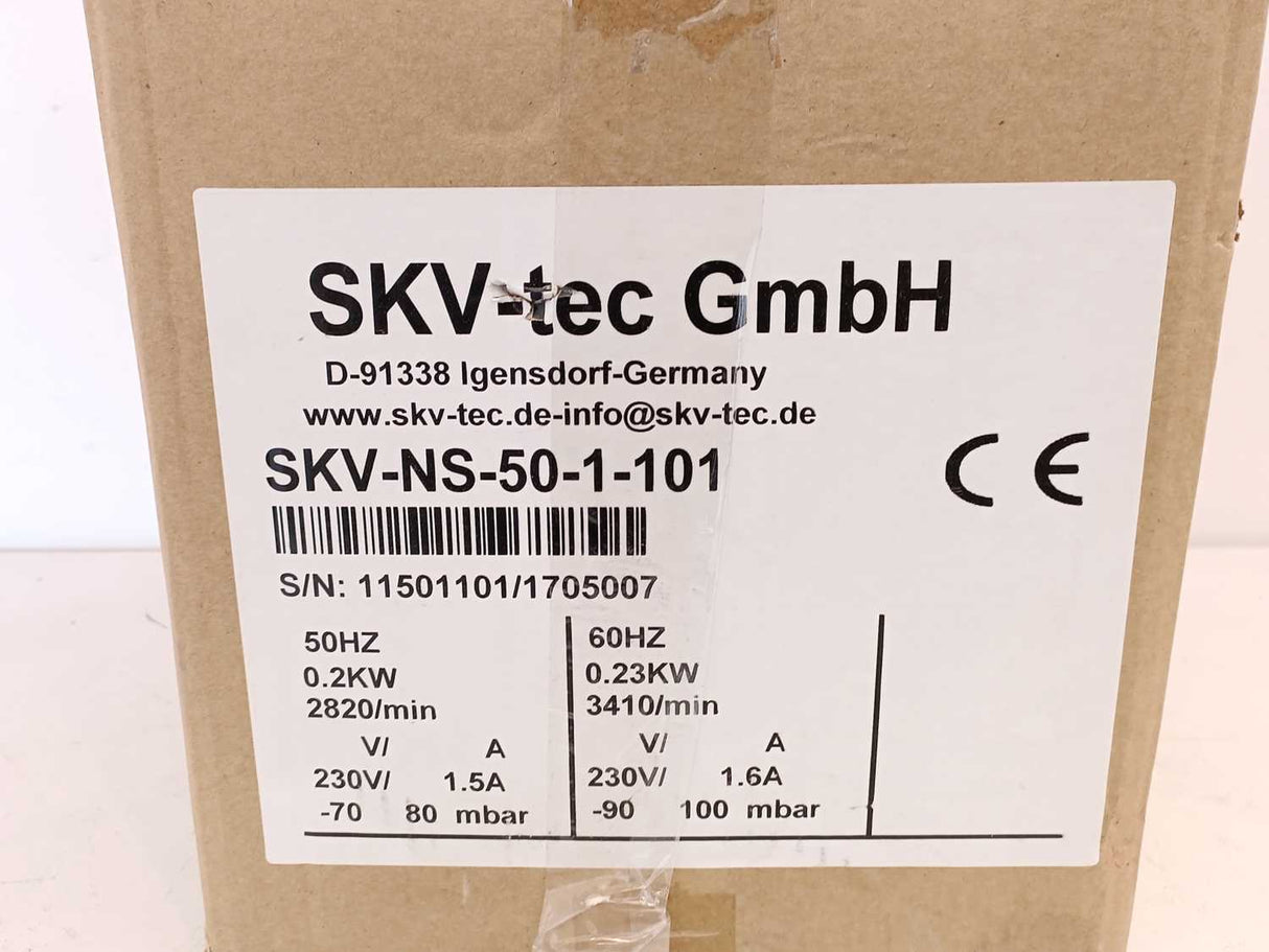 SKV-tec SKV-NS-50-1-101 Single-stage ring blower