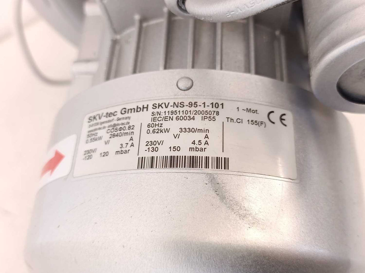 SKV-tec SKV-NS-95-1-101 single-stage ring blower