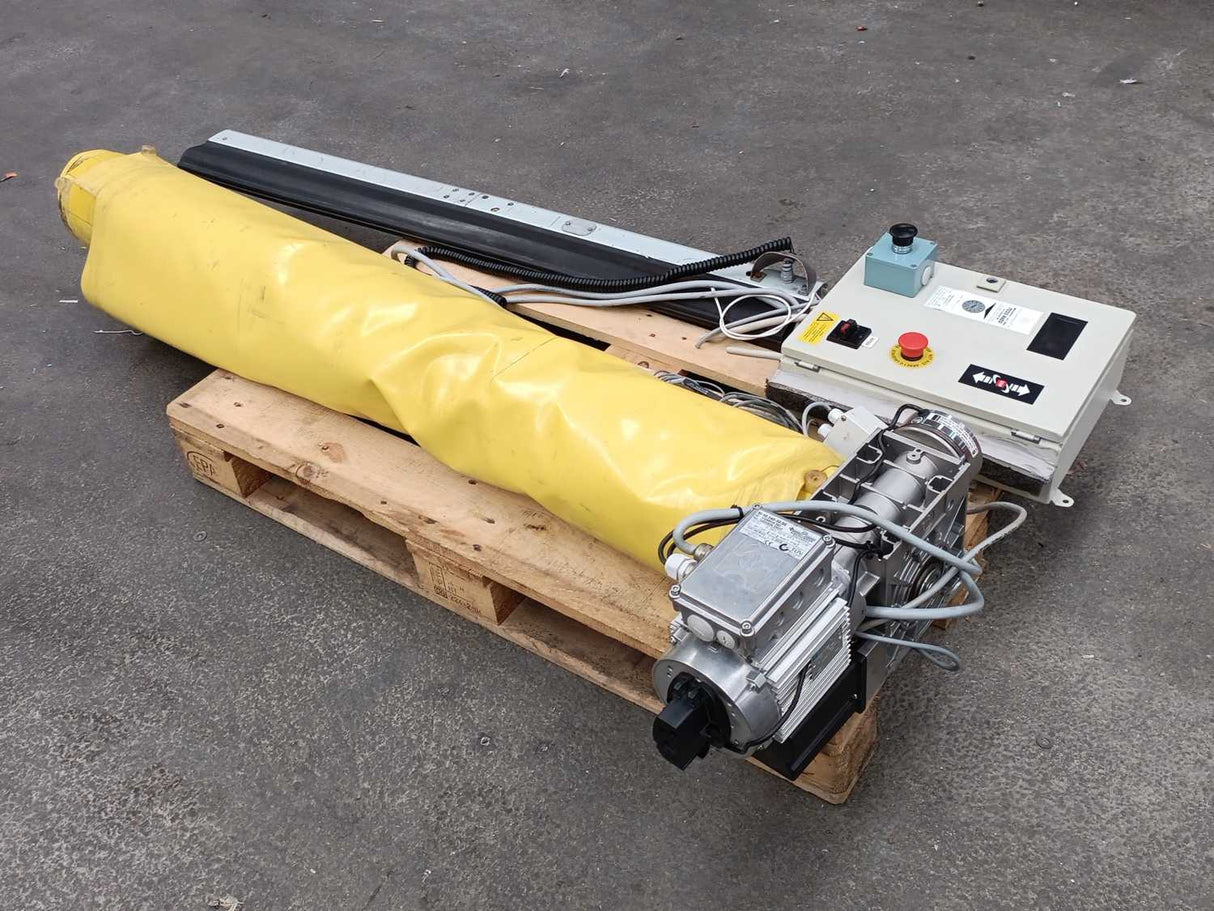 270x148cm Roll-Up Door w/ Mounting Frame and TST FUE-2 Control Box