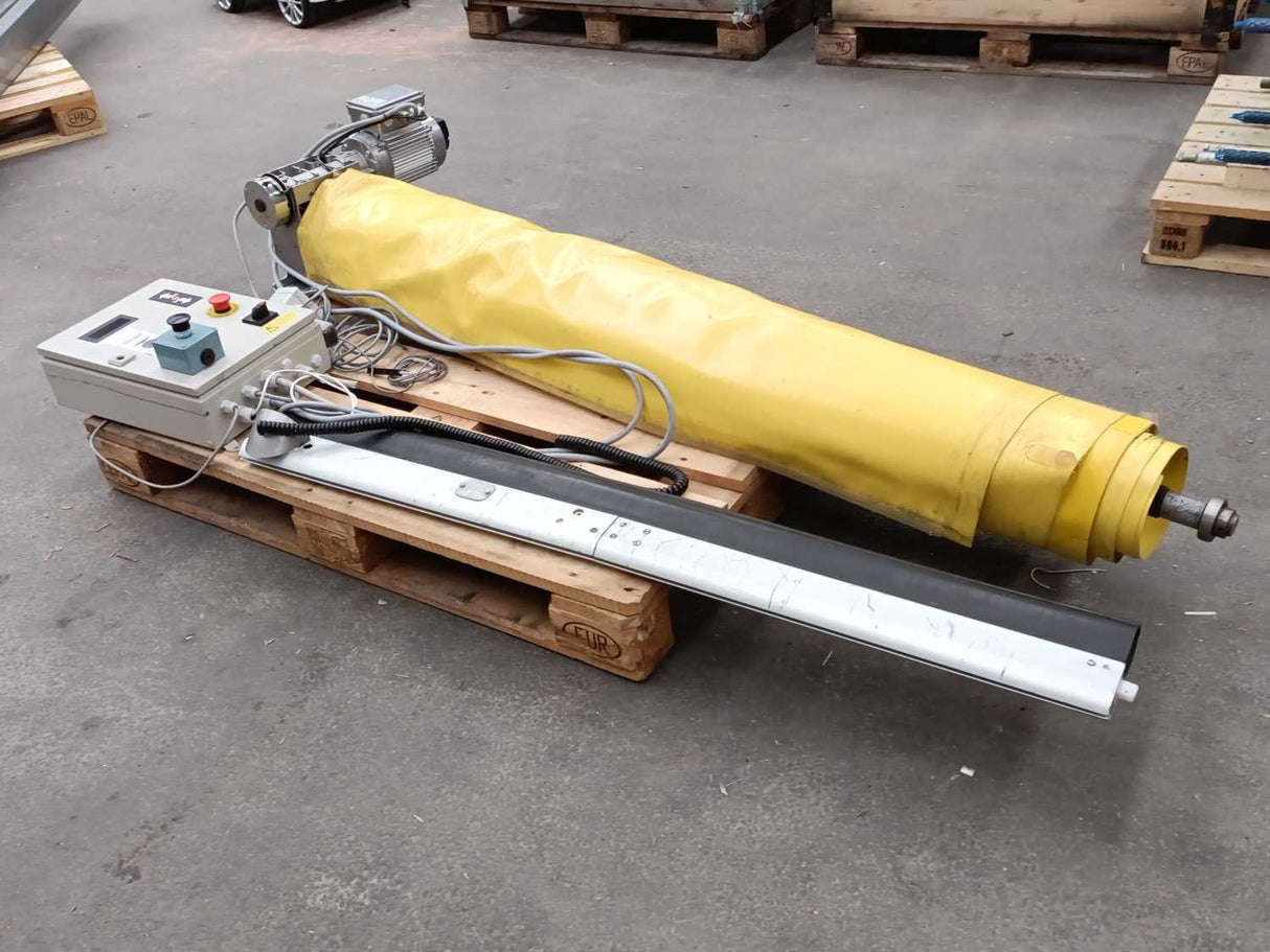 270x148cm Roll-Up Door w/ Mounting Frame and TST FUE-2 Control Box