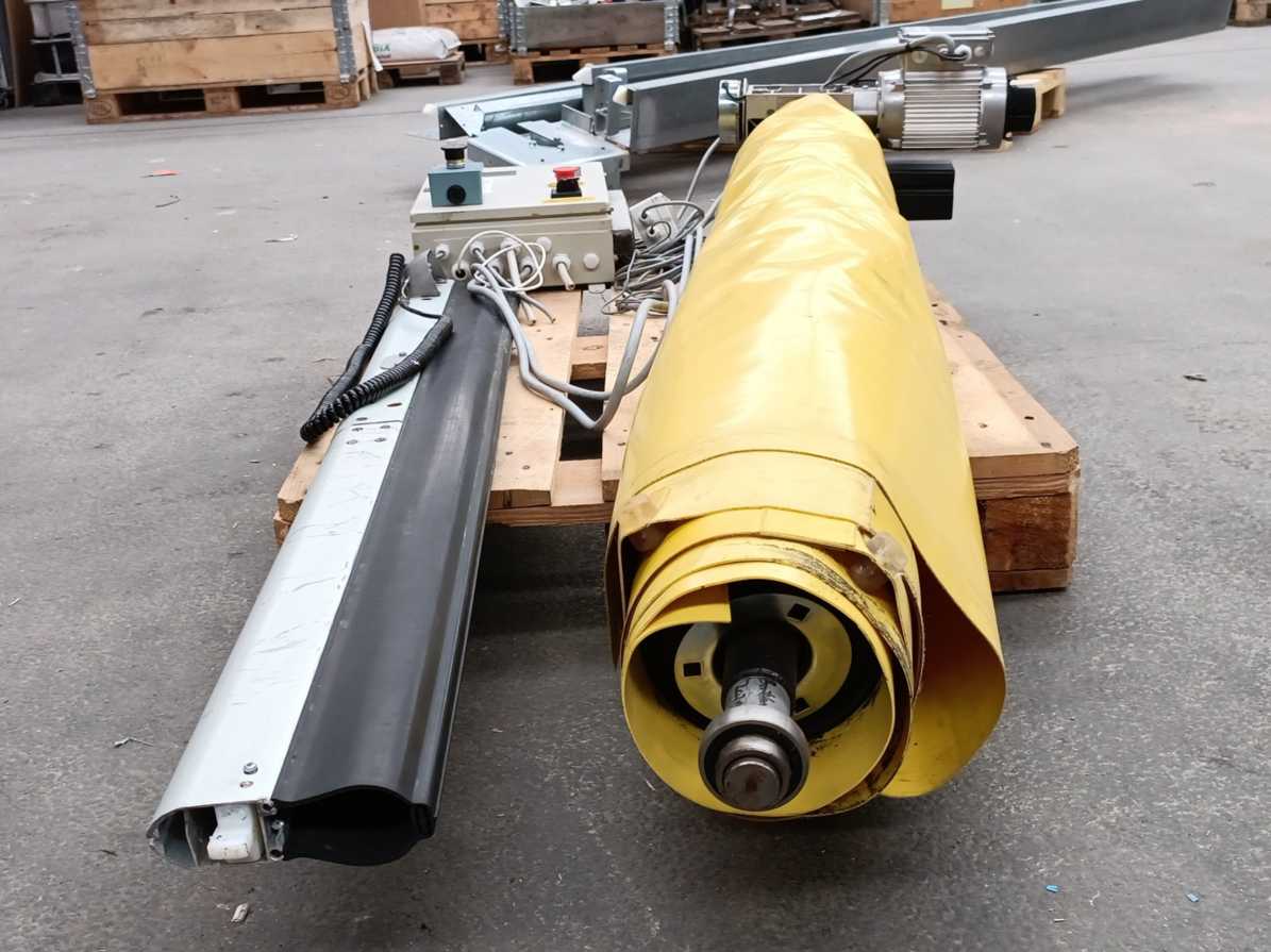 270x148cm Roll-Up Door w/ Mounting Frame and TST FUE-2 Control Box