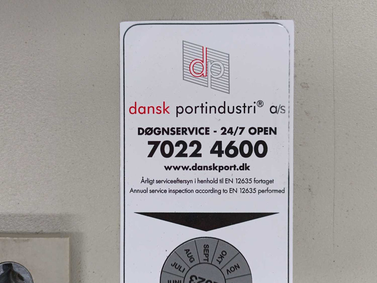 270x148cm Roll-Up Door w/ Mounting Frame and TST FUE-2 Control Box