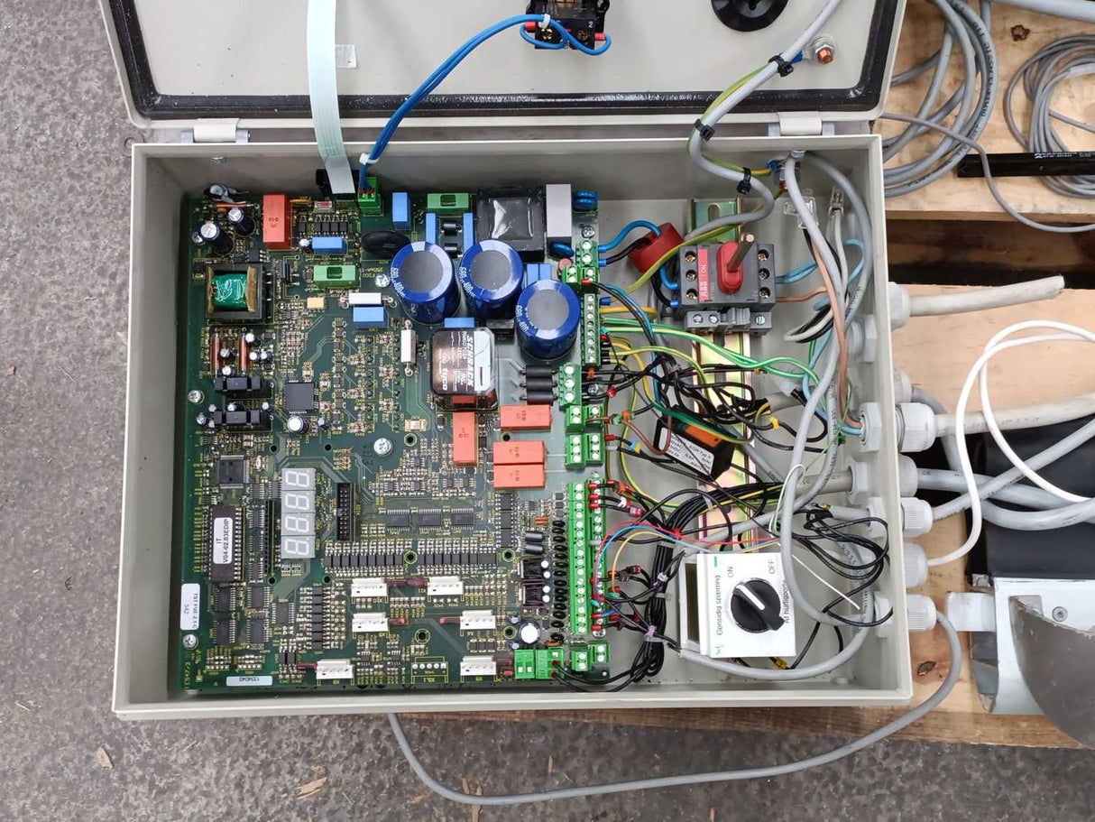 270x148cm Roll-Up Door w/ Mounting Frame and TST FUE-2 Control Box